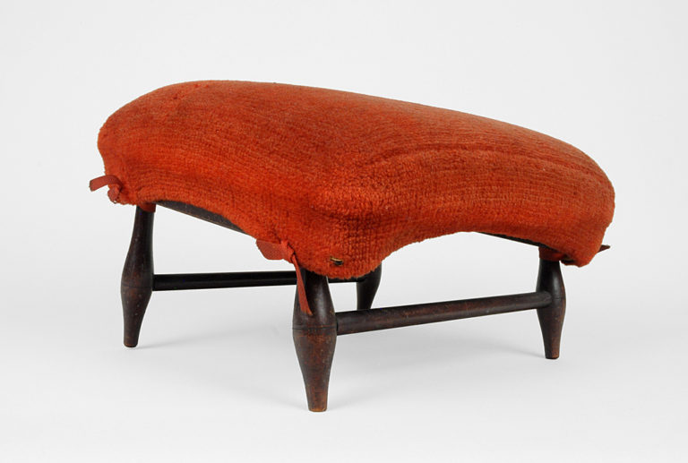 JKR Shaker Upholstered Footstool John Keith Russell